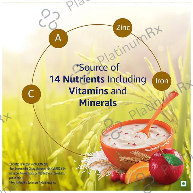 Nestle Nestum Baby Cereal From 10 to 24 Months - Rice Fruits