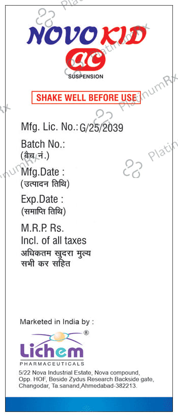 Novo AC Kid Oral Suspension