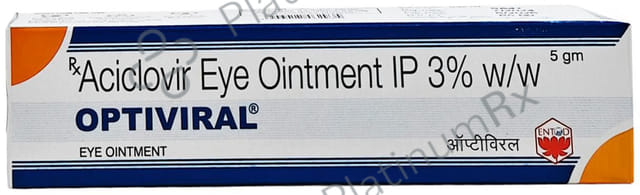 Optiviral 3% Eye Ointment 5gm