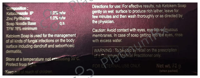 Ketokem Soap 75gm