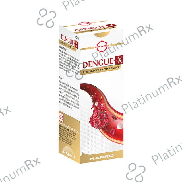 Hapro Dengue-X Syrup with Neem And Papaya 265 ml