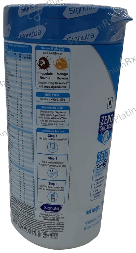 Vidavance Vanilla Powder 400gm