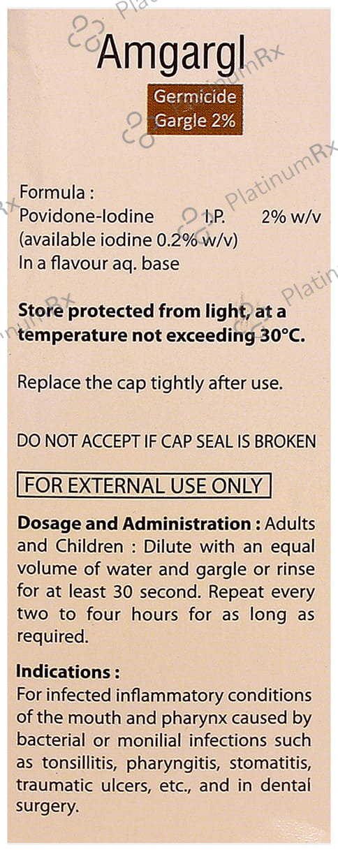 Amgargl 2% Gargle 50ml