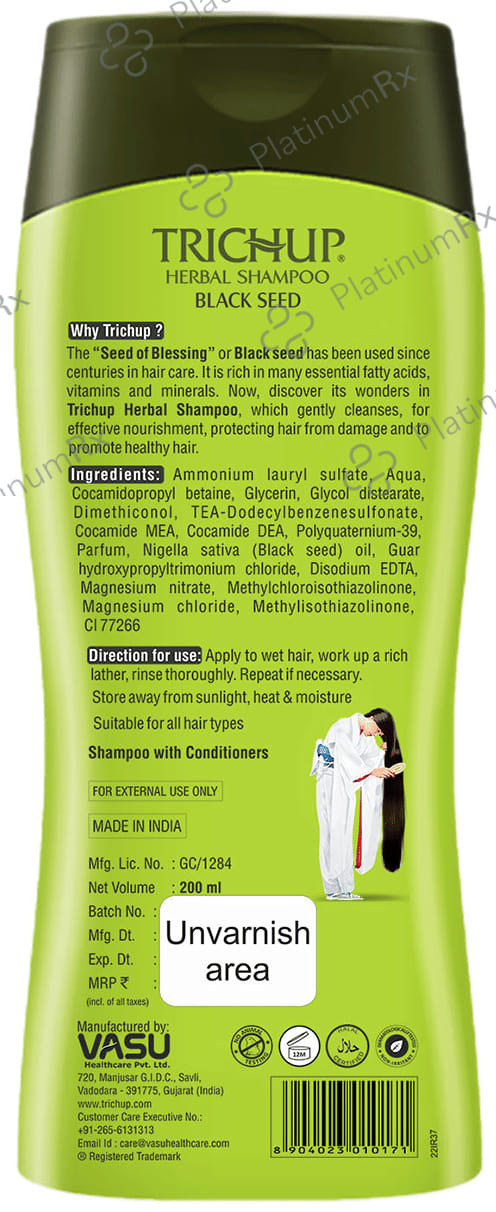 Trichup Black Seed Herbal Shampoo