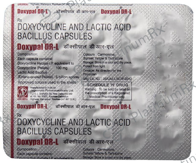 Doxypal DR L 100/5B Capsule 10s