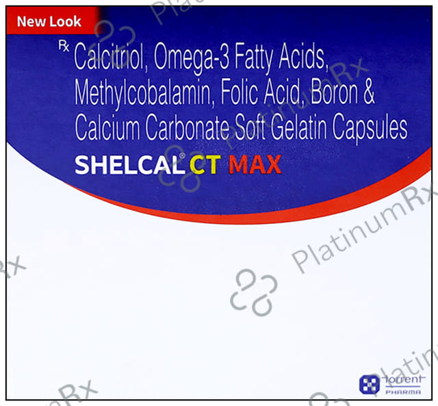 Shelcal CT Max Soft atin Capsule 15s