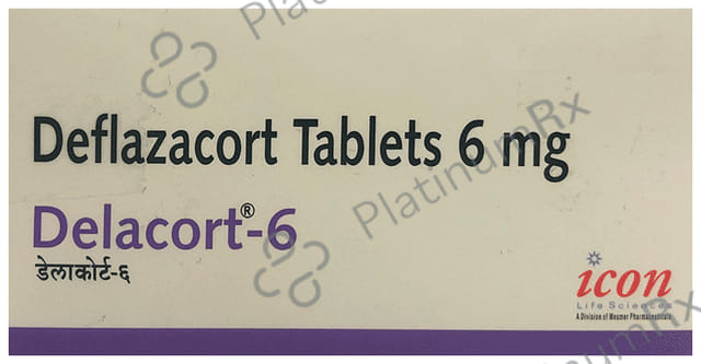Delacort 6mg Tablet 10s
