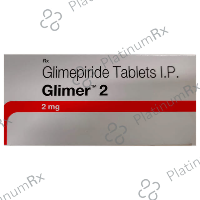 Glimer 2mg Tablet 15s