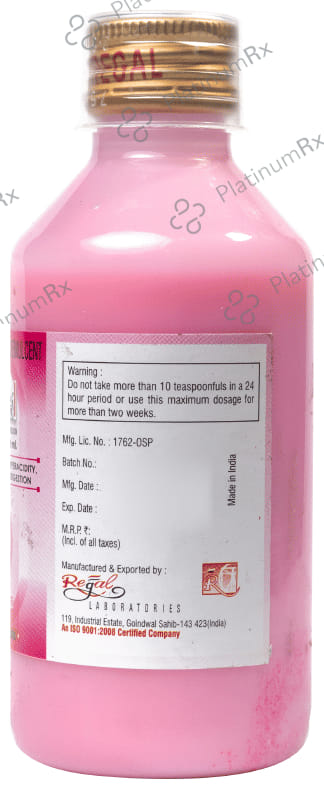 Regocil Mint Sugar Free Oral Suspension 180ml