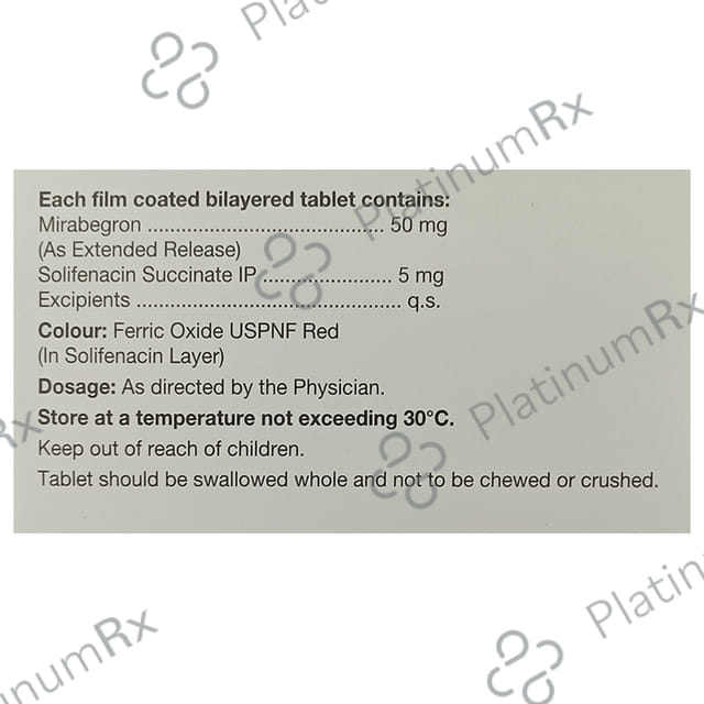 VesiBeta S 50 Tablet ER