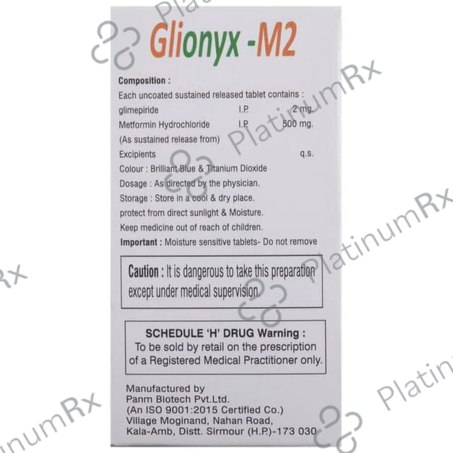 Glionyx-M2 Tablet SR