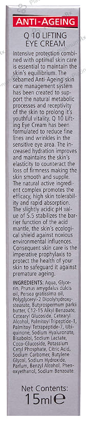 Sebamed Anti Aging Q10 Lifting Eye Cream 15ml