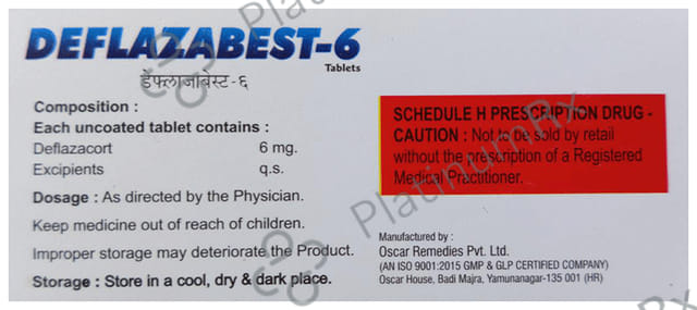 Deflazabest 6 Tablet