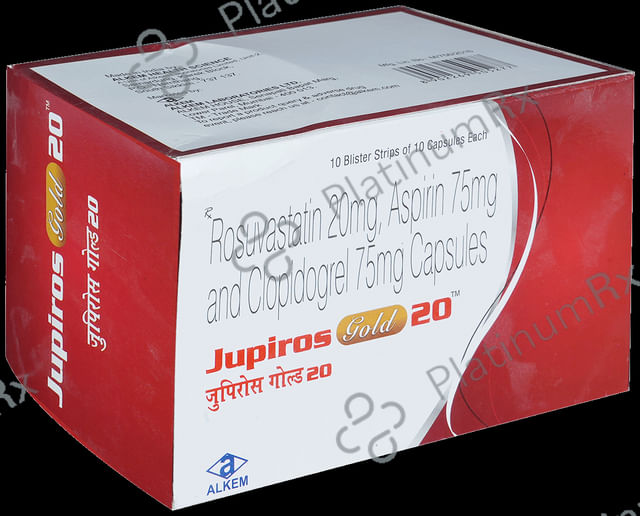 Jupiros Gold 20/75/75mg Capsule 10s