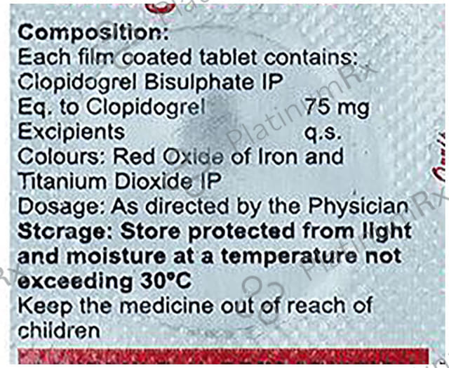 Trugrel 75mg Tablet 10s