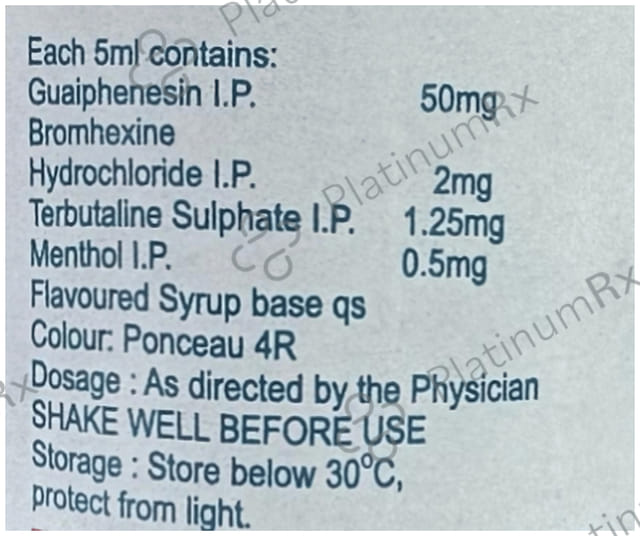 Sudin EX Expectorant 120ml