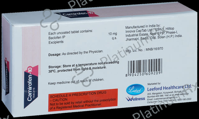 Camirofen 10mg Tablet 10s