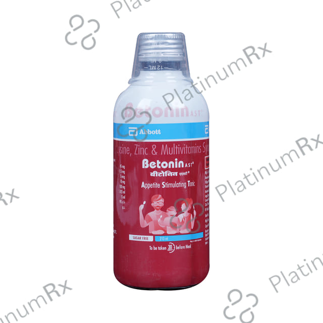 Betonin Ast Sugar Free Syrup 210ml