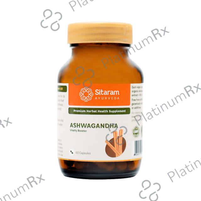 Sitaram Ayurveda Ashwagandha Capsule 60s