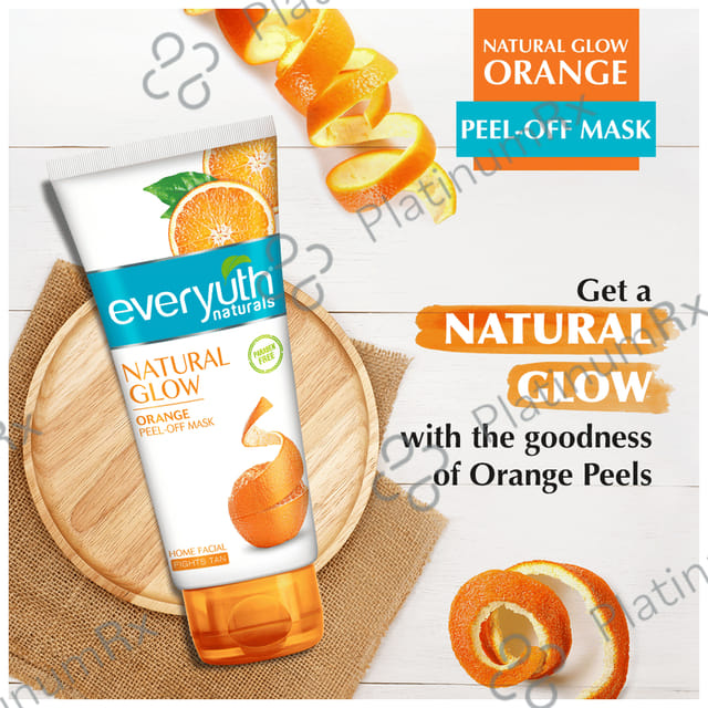 Everyuth Naturals Natural Glow Orange Peel-Off Mask 50gm
