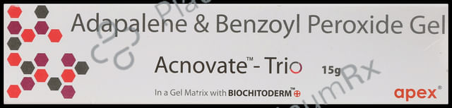 Acnovate Trio Gel 15gm