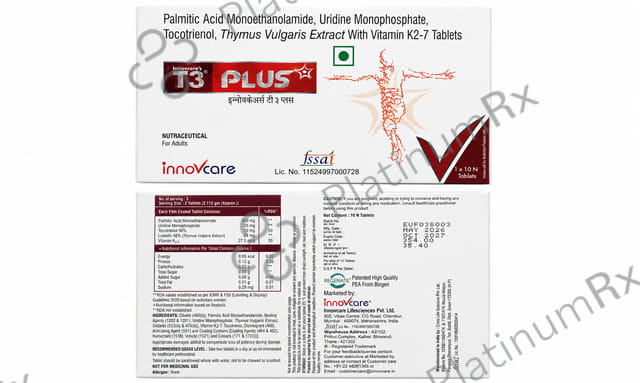 Innovcares T3 Plus Tablet 10s
