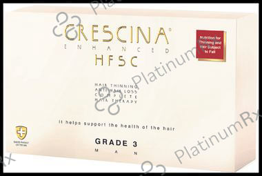 Crescina Enhanced HFSC & Enhanced Anti-Hair Loss Therapy Grade 3 For Men (3.5ml Each)