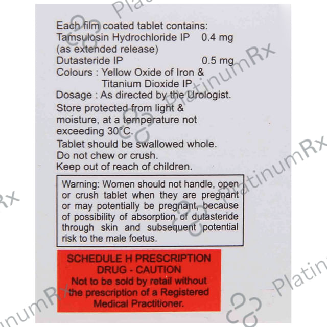 Tasulin-D Tablet ER 10 Tablet ER