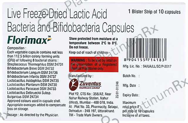 Florimax 2.5B Capsule 10s