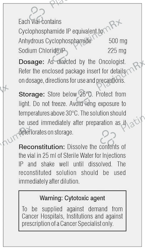 Cyphos 500mg Injection 1s