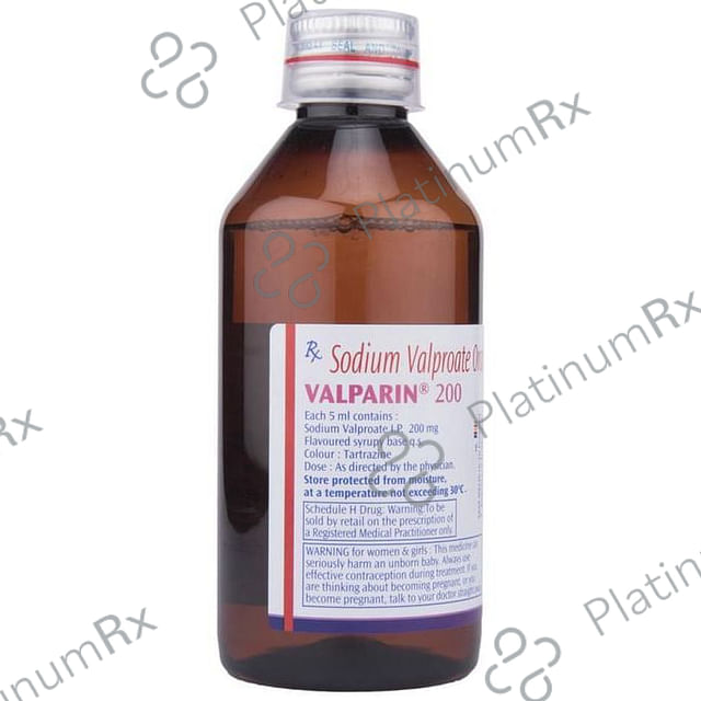 Valparin 200ml Oral Solution Pineapple