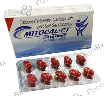 Mitocal-CT Softgel Capsule 10 Soft Gelatin Capsule