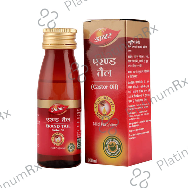 Dabur Erand /Castor Tail - Helps Ease Constipation 100 ml