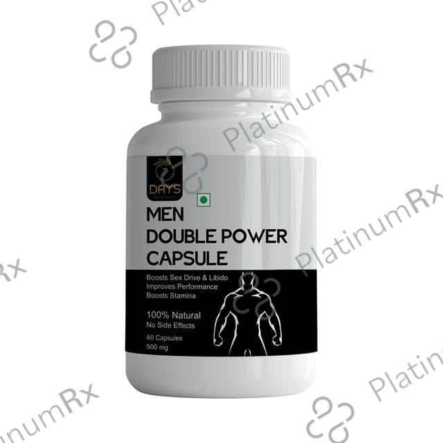 7Days 100% Natural Double Power for Men 500mg Capsule