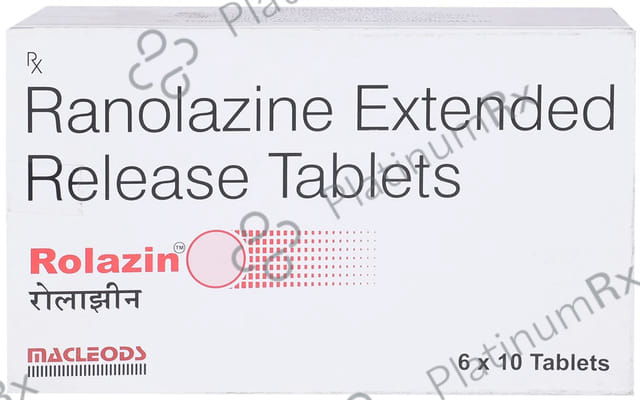 Rolazin 500mg Tablet ER 10s