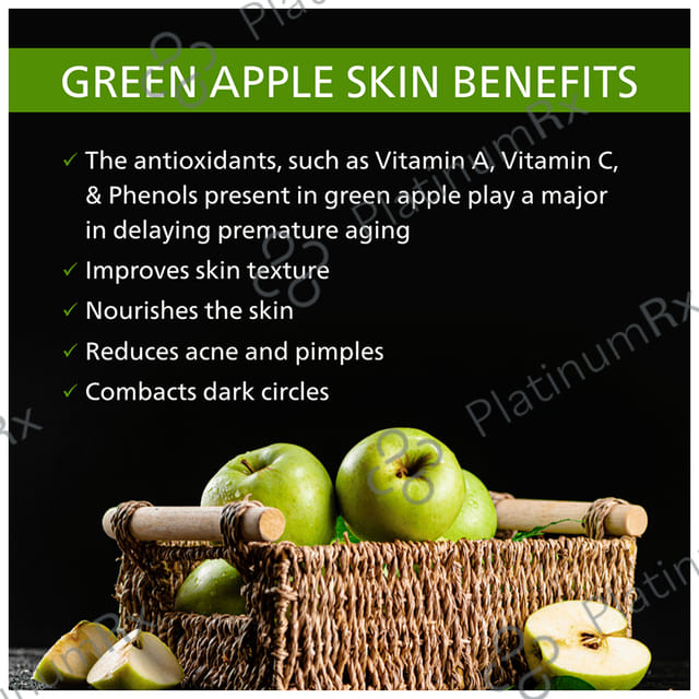Maxisoft Green Apple Bathing Bar (75gm Each) 3 units