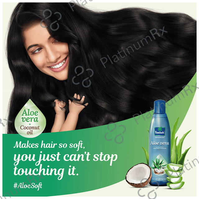Parachute Advansed Aloe Vera Encriched Coconut Hair OIl with 75ml Free
