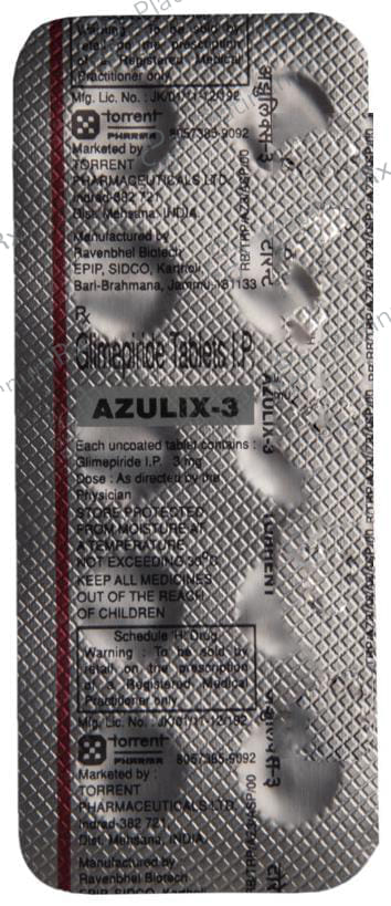 Azulix 3mg Tablet 10s