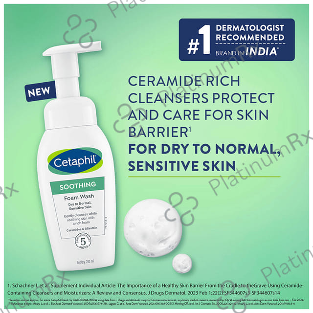Cetaphil Soothing Foam Wash 200ml