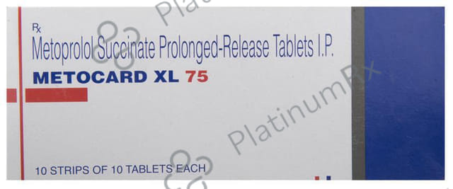 Metocard XL 75mg Tablet 10s