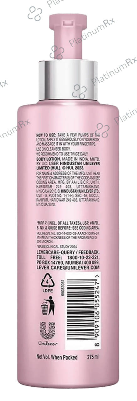 Pond's Niacinamide Soft GLowing Skin Non-Sticky Nourishing Lotion 275 ml