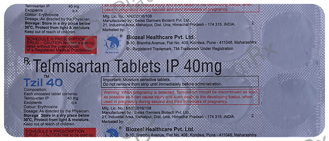 Tzil 40 Tablet