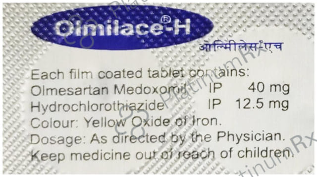 Olmilace H 12.5mg/40mg Tablet