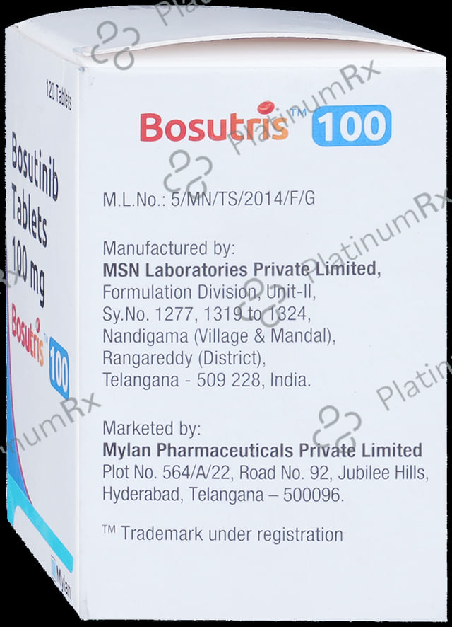 Bosutris 100mg Tablet 120s