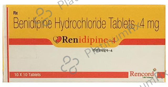 Renidipine 4 Tablet