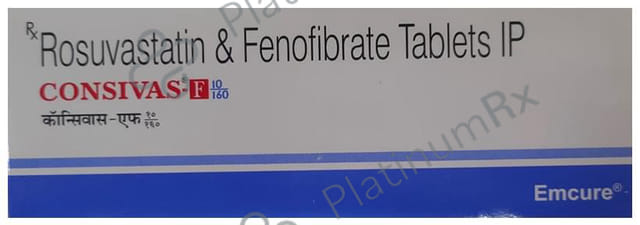 Consivas F 10/160mg Tablet