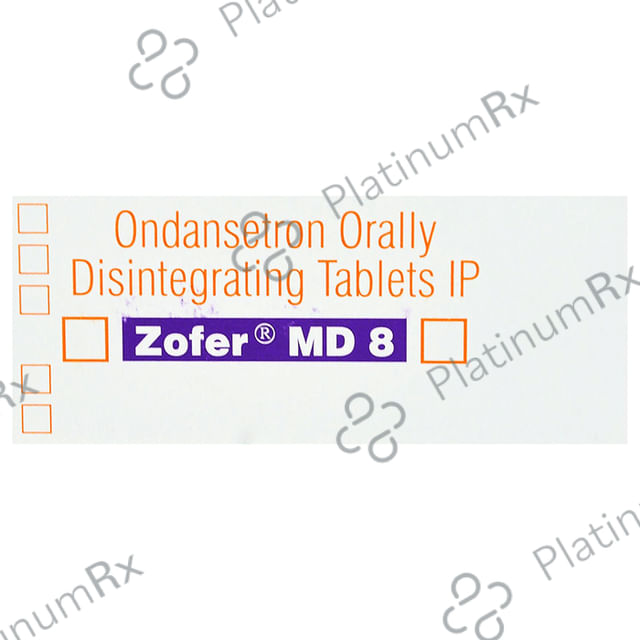 Zofer MD 8mg Tablet 10s