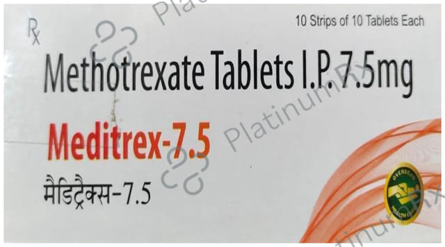 Meditrex 7.5mg Tablet 10s