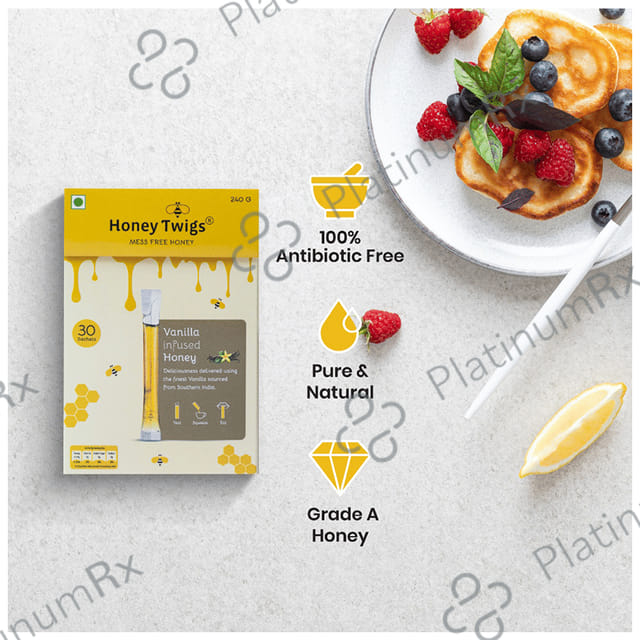 Honey Twigs Vanilla Infused Honey 80gm