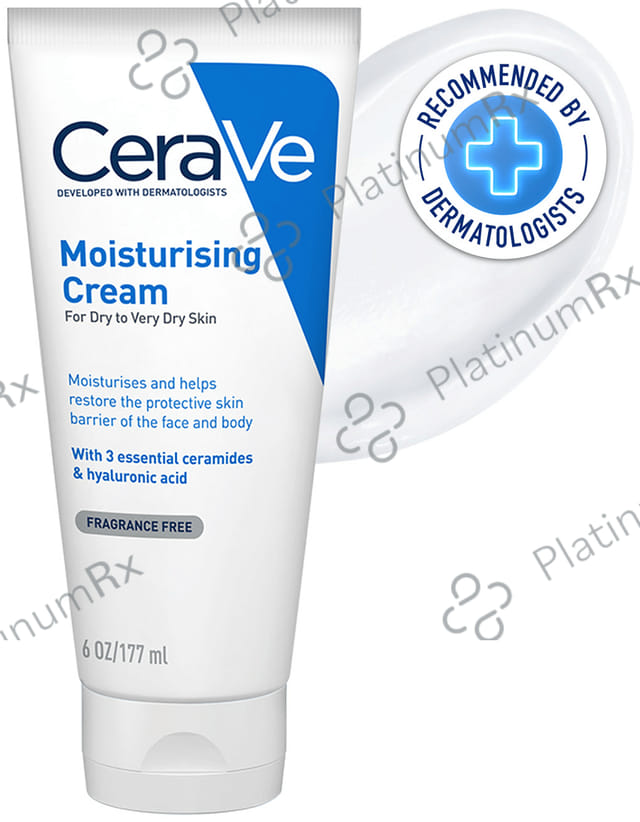 CeraVe Moisturising Cream for Dry to Very Dry Skin 177 gm